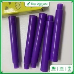 Vỉ 5 ống mực tẩy xoá Eras E444 đầu cắm 3.4mm dùng cho các loại bút máy xoá có gắn đầu tẩy - Hàng chính hãng