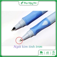 Bút máy xóa được Eras E035 - Ngòi kim tinh trơn, có đầu tẩyBút máy xóa được Eras E035 - Ngòi kim tinh trơn, có đầu tẩy, đệm cầm tay bằng cao su êm, viết lâu không thấy mỏi tay.