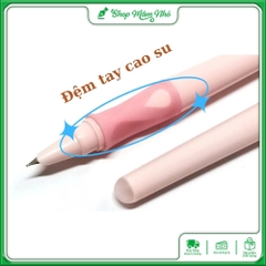 Bút máy xóa được Eras E035 - Ngòi kim tinh trơn, có đầu tẩyBút máy xóa được Eras E035 - Ngòi kim tinh trơn, có đầu tẩy, đệm cầm tay bằng cao su êm, viết lâu không thấy mỏi tay.