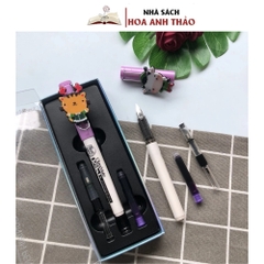 Bút máy Classmate Ichi CL-FP300 - Ngòi nét thanh nét đậm-Kèm 1 ống mực, 1 piston.