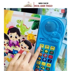 Sách âm thanh - Bé học nói phiên bản đặc biệt với 30 nút bấm - Dành cho trẻ từ 0-6 tuổi - Đinh tị Books