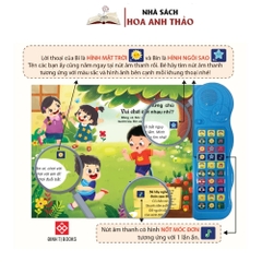 Sách âm thanh - Bé học nói phiên bản đặc biệt với 30 nút bấm - Dành cho trẻ từ 0-6 tuổi - Đinh tị Books