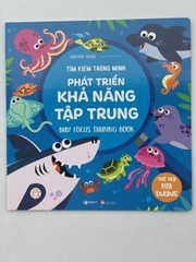 Combo 4 quyển Tìm kiếm thông minh phát triển khả năng tập trung tư duy liên tưởng cho bé bộ