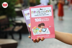 Combo 4 quyển Học Montessori để Dạy trẻ theo phương pháp Montessori 100 hoạt động Montessori
