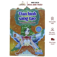 Combo 6 Sách Dán Hình Sáng Tạo Trang Phục Công Chúa Cho Bé Gái