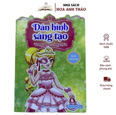 Combo 6 Sách Dán Hình Sáng Tạo Trang Phục Công Chúa Cho Bé Gái
