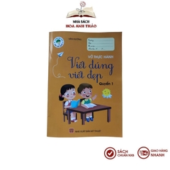 Vở thực hành viết đúng viết đẹp Quyển 1, Quyển 2