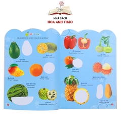 Combo 6 Sách Bóc dán thông minh song ngữ Việt Anh dành cho trẻ từ 2-6 tuổi