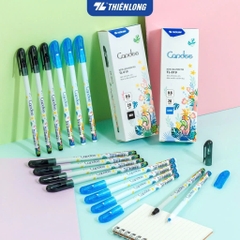 Bút Bi- Bút Nến Thiên Long TL-019 Ngì 0.6mm, Nét Viết Trơn, Êm Tay