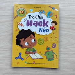 Sách - Trò Chơi & Câu Đố Hack Não - Khám Phá Tiềm Năng Con Trẻ IQ
