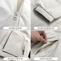Áo Khoác Gió Chống Nước Có Mũ Phối Túi Hộp MOFAR Local Brand JACKET AK020