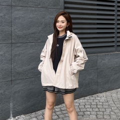Áo Khoác Gió Chống Nước Có Mũ Phối Túi Hộp MOFAR Local Brand JACKET AK020