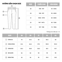 Quần âu nam MOFAR dáng baggy hàn quốc QAM002