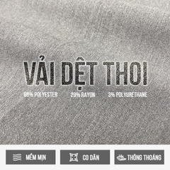 Quần tây nam MOFAR chất liệu dày dặn cao cấp QAM010