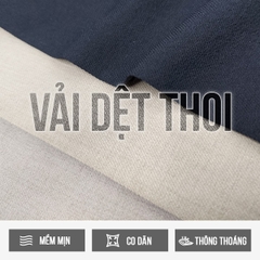 Quần tây nam MOFAR mặt vải đũi kiểu dáng hàn quốc QAM009