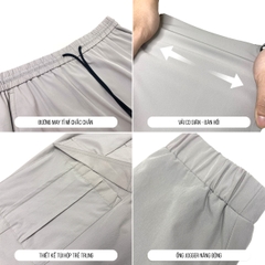 Quần Jogger Nữ Túi Hộp dáng ống rộng thể thao chất liệu gió 2 lớp cao cấp QJ013