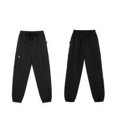 Quần Jogger Nữ Túi Hộp dáng ống rộng thể thao chất liệu gió 2 lớp cao cấp QJ013