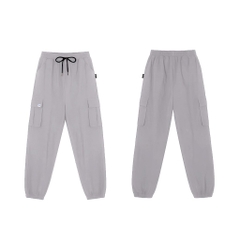 Quần Jogger Nữ Túi Hộp dáng ống rộng thể thao chất liệu gió 2 lớp cao cấp QJ013