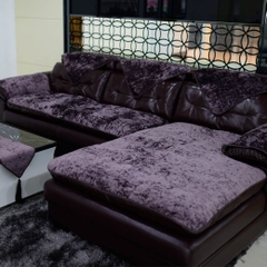 Ghế sofa 50% da thật S0999