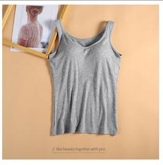 Áo Yoga Cotton Liền Bra - PYMBR046