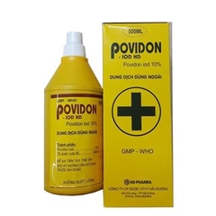 Povidon-Iod HD 10% 500ml - HD Pharma