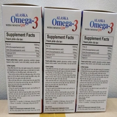 Alaska Omega 3 with coenzym Q10