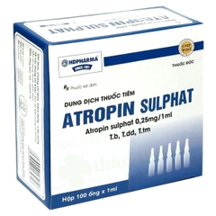 Atropin Sulphat 0,25mg/1ml - HD Pharma