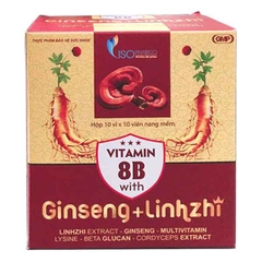 VITAMIN 8B WITH GINSENG + LINHZHI - Isopharco