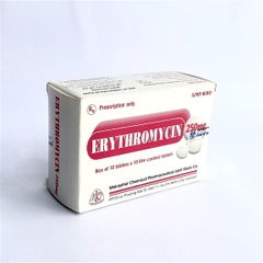 Erythromycin 250mg - Mekophar