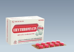 Erythromycin 250mg - Mekophar