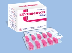 Erythromycin 500mg - MEKOPHAR