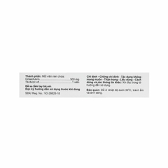 Gifuldin 500mg (AGP-VN)