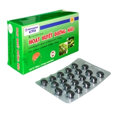 Hoạt huyết dưỡng não 150mg/10mg K/80h/5 vỉ/20 viên -HDPharma -VN