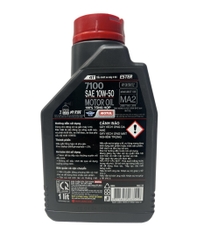 Nhớt Motul xe phân khối lớn,công suất cao 7100 10W-50 1L