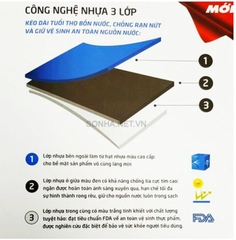 Bồn Sơn Hà nhựa đứng