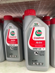 Nhớt Castrol xe số Activ vistra 300 20W-50 1L
