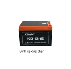 Bình Kenda 12V-15Ah xe đạp điện
