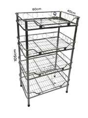 Kệ chén ống 40x60 inox201