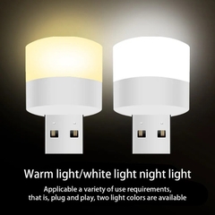 Bóng led mini 5v 1w cắm usb sáng ấm,sáng trắng