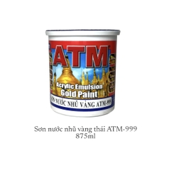 Sơn nước nhũ vàng ATM 999 - 875ml