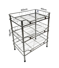Kệ chén ống 40x60 inox201