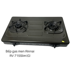 Bếp gas mặt men kim tuyến Rinnai RV-715Slim(G)