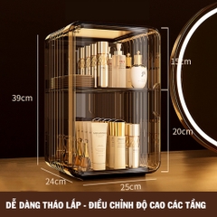 Kệ mỹ phẩm nhựa