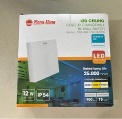 Đèn led ốp trần vuông LN12N 170x170/12W