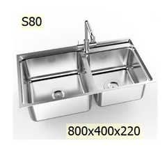 Chậu rửa Sơn Hà 2H 304