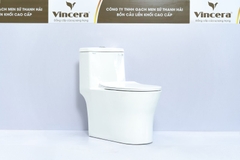 Bàn cầu khối Vincera V82 nắp êm