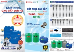 Bồn Sơn Hà nhựa nằm