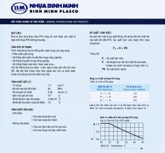 Ống nhựa PVC Bình Minh