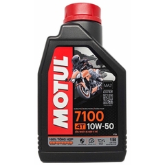 Nhớt Motul xe phân khối lớn,công suất cao 7100 10W-50 1L