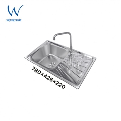 Chậu Rửa chén Inox 304 Việt Việt Phát N3